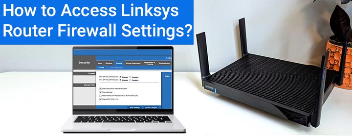 linksys router firewall settings