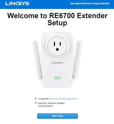 Linksys RE6700 Extender