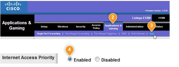 Internet Access Priority