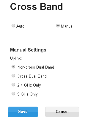 cross-band-settings