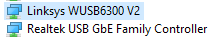 Linksys WUSB6300 driver Selection