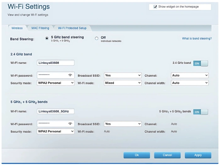Configure your WiFi network