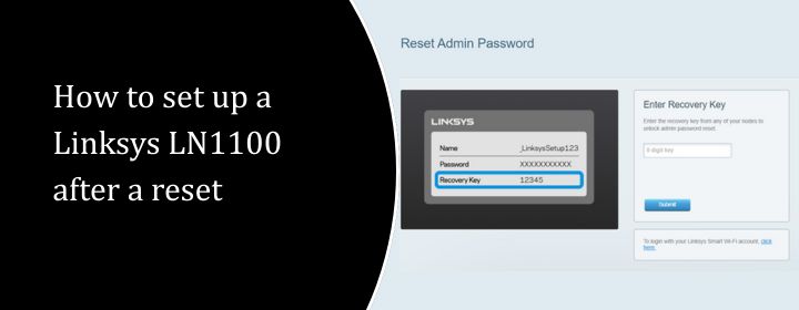 Linksys LN1100 Setup
