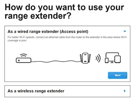 linksys re7350 as wired access point