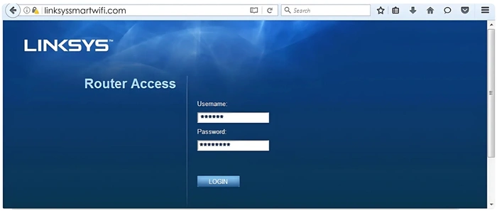 Linksys router setup