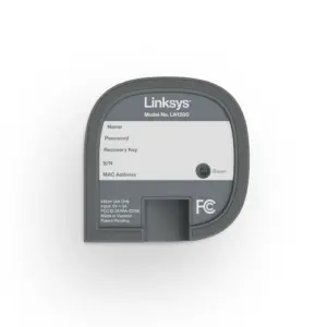 linksys reset