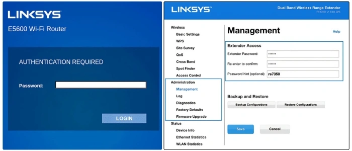 linksys wifi extender setup