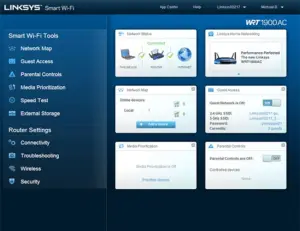 linksys smart wifi